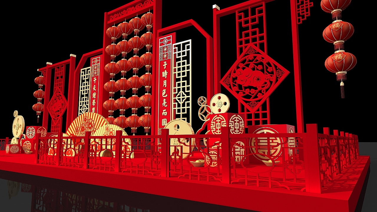 美陈（图ZMTg5ODQzNjU2） - 展陈设计 - 站酷设计师J自在原创素材 - 站酷ZCOOL