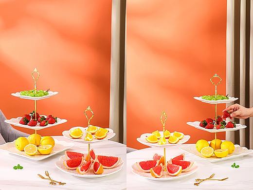 陶瓷浮雕果盘×静物摄影 | 电商产品摄影