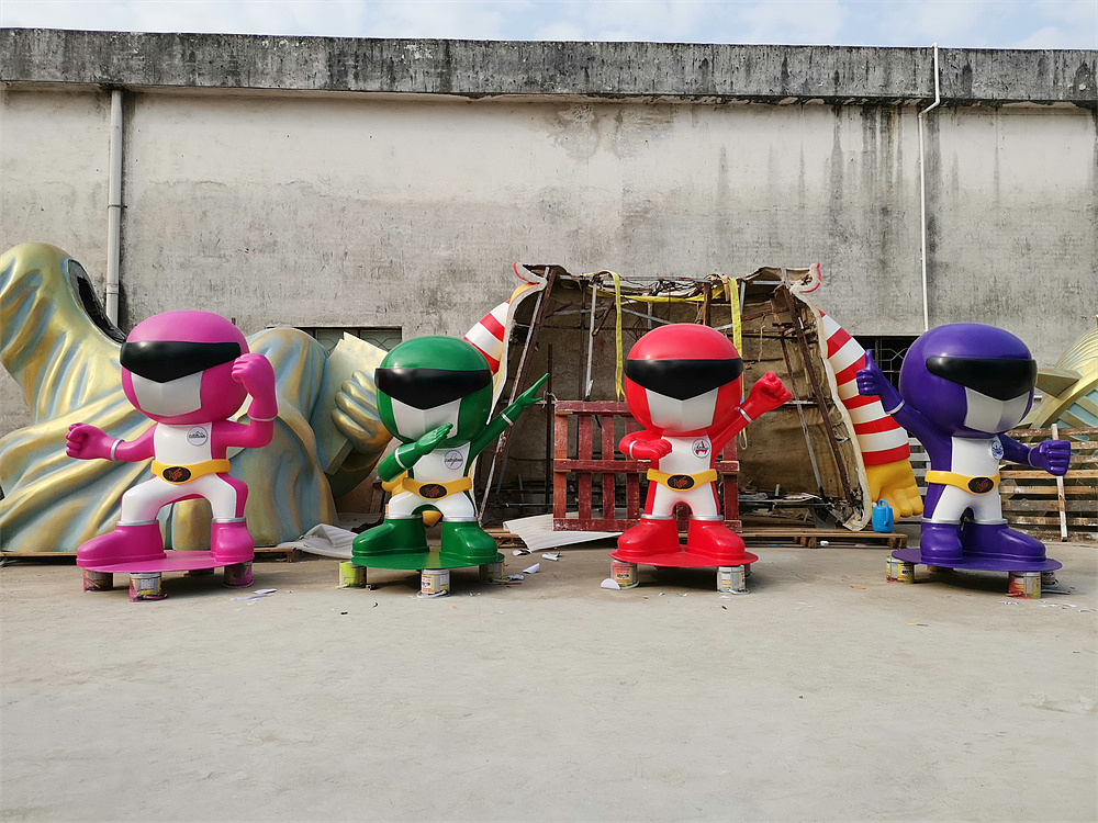 玻璃钢卡通玩偶定制吉祥物设计时尚创意原版玻纤模型