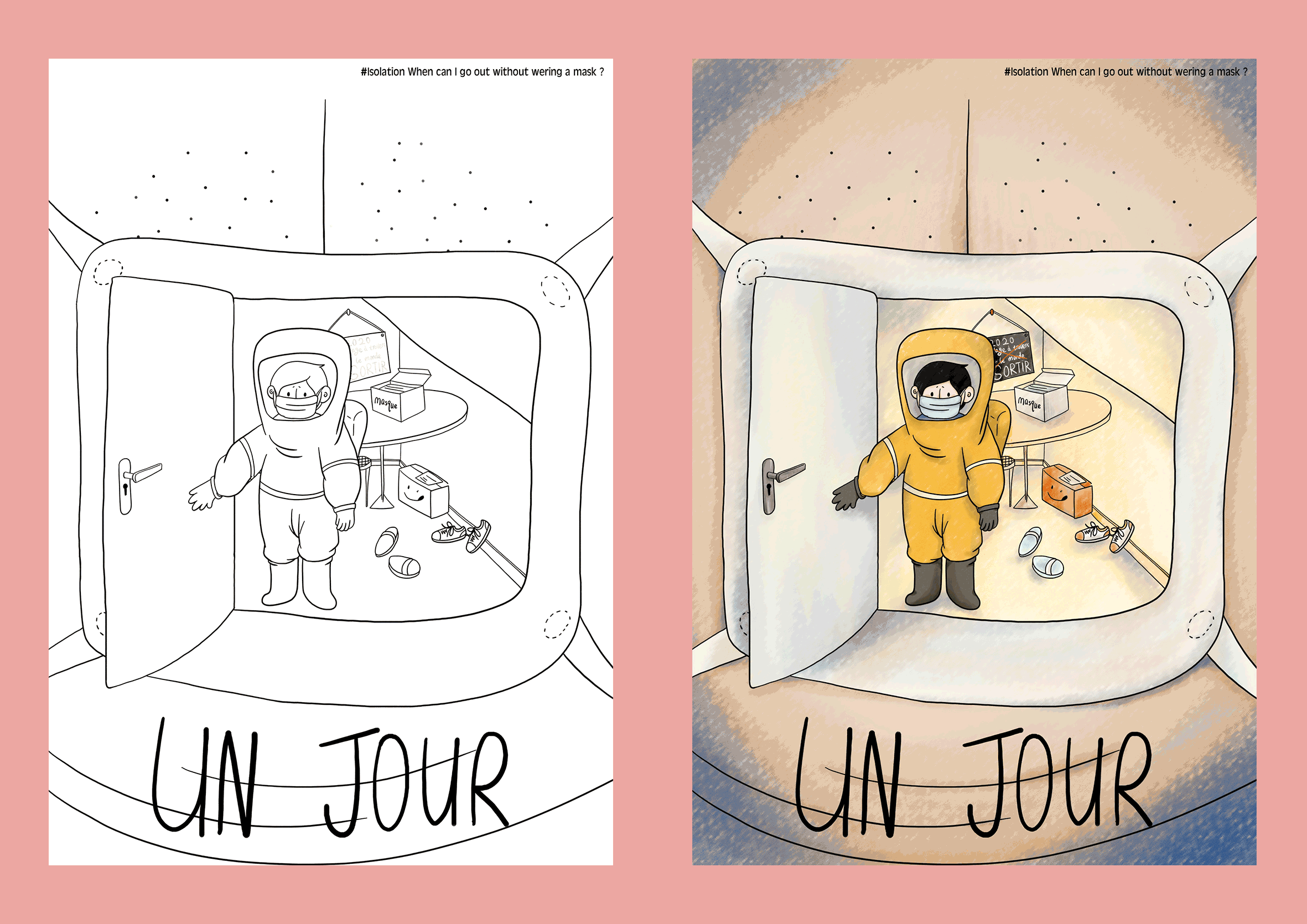 隔离生活（图ZMjQxNTE0NjY4） - 海报 - 站酷设计师炸毛苗仔原创素材 - 站酷ZCOOL