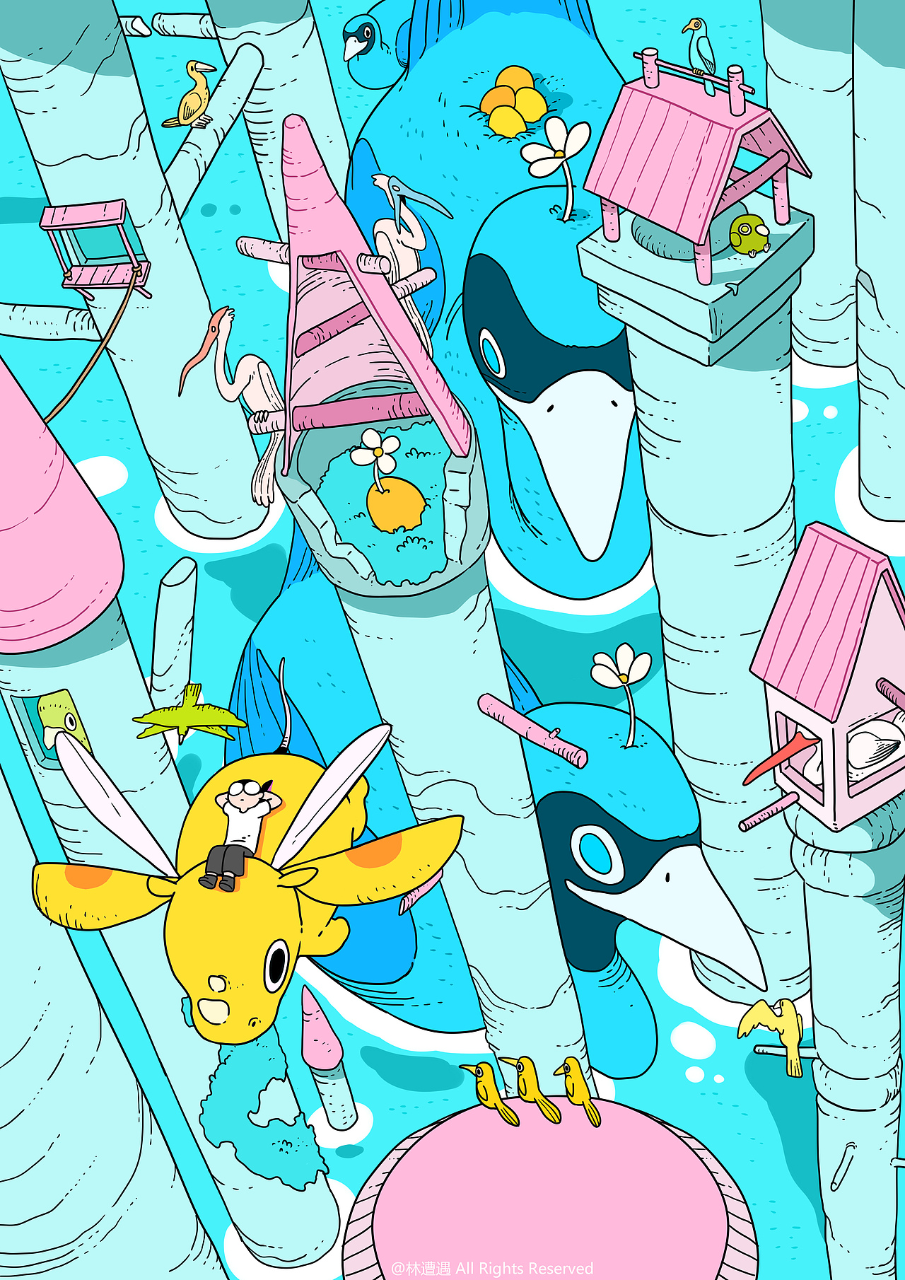 逃避型人格【十】（图ZMTQ5NDkwMjcy） - 创作习作 - 站酷设计师林遭遇原创素材 - 站酷ZCOOL