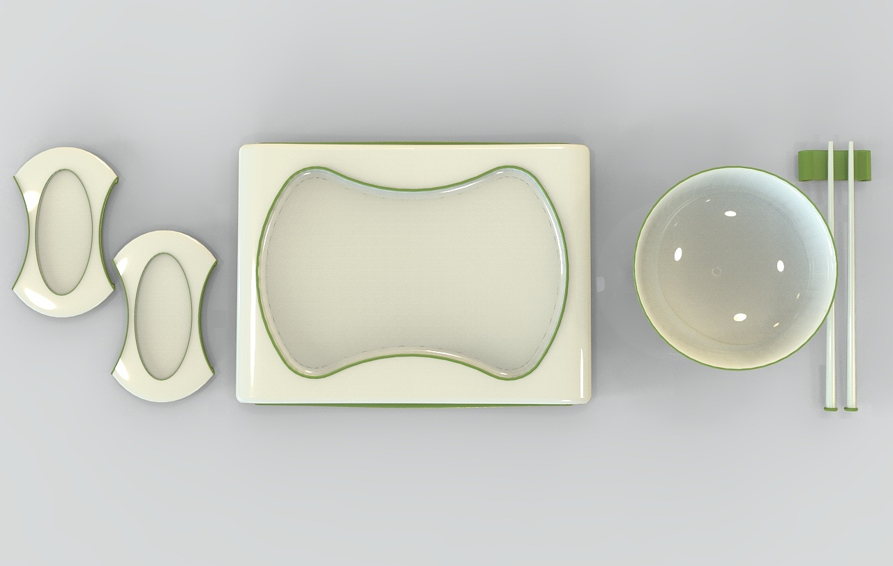 陶瓷餐具设计 创意陶瓷 工业设计 产品设计 陶瓷产品 茶具 餐具|工业
