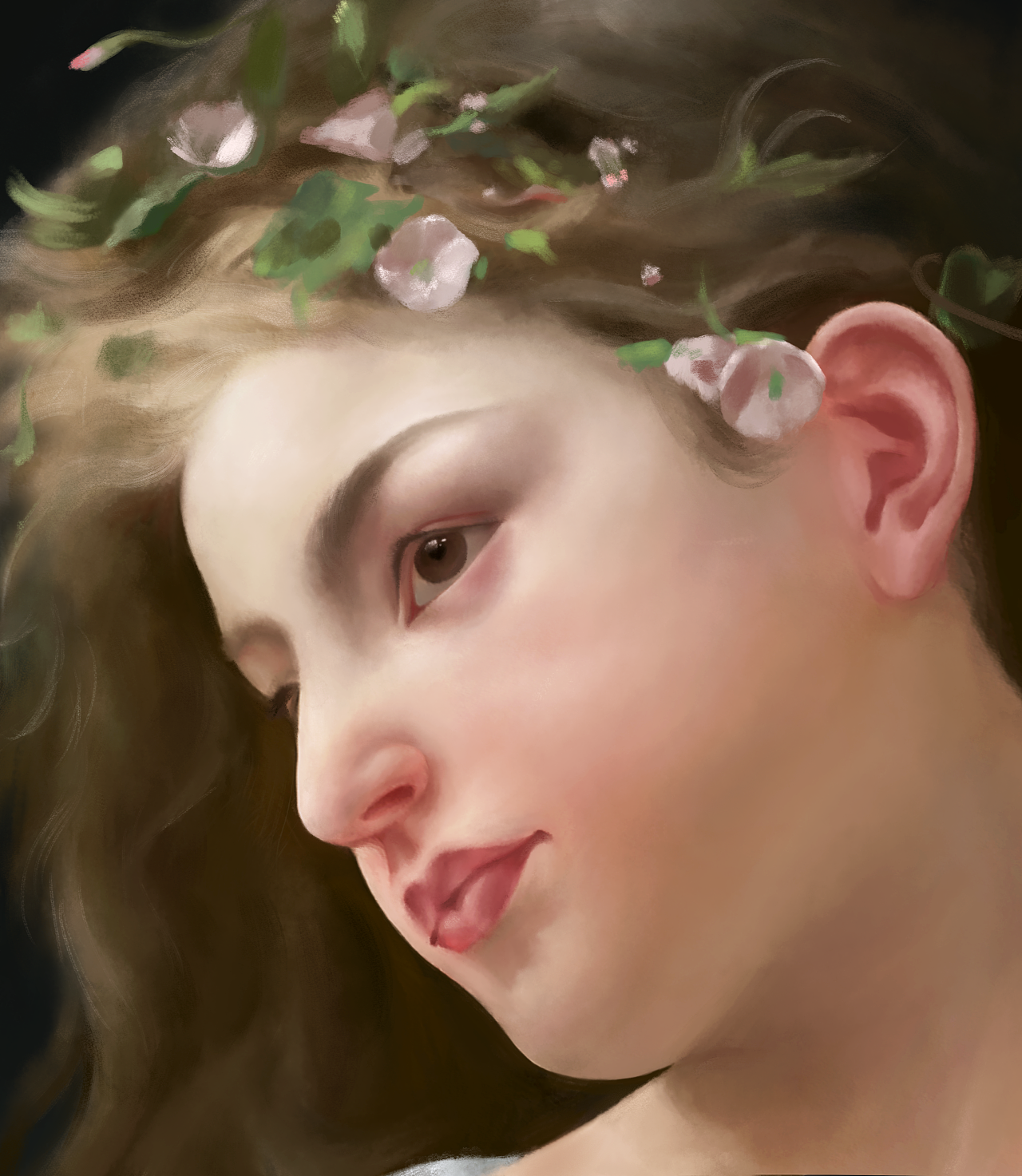 【板绘厚涂】临摹油画人像