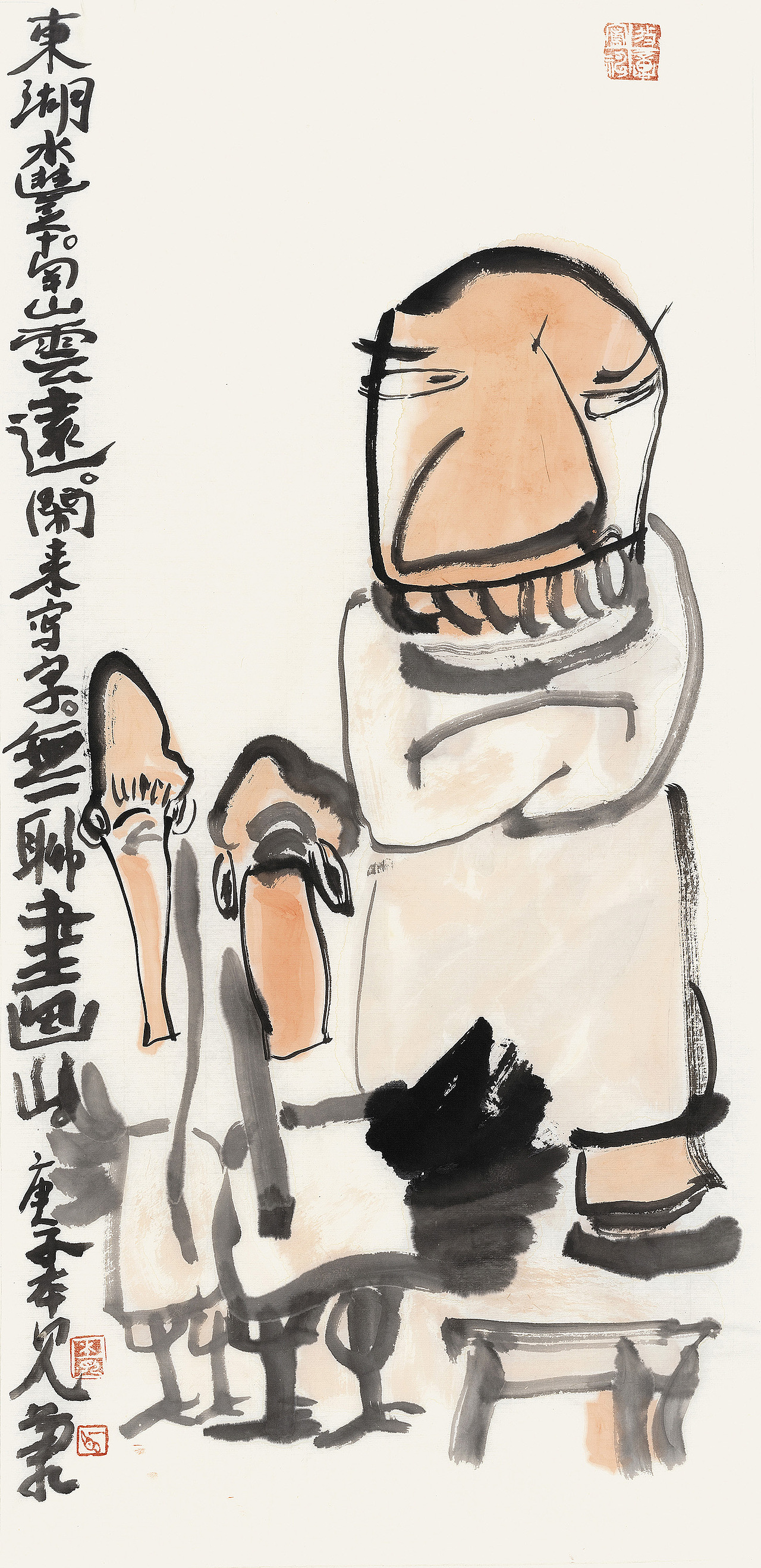 文人画写意画中国美术家协会会员孙本见作品