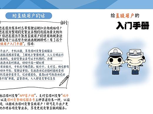 深圳交警用户入门手册（个人主页-ZMjgxMTMzOTY=） - 宣传物料 - 站酷设计师软萌李子原创素材 - 站酷ZCOOL