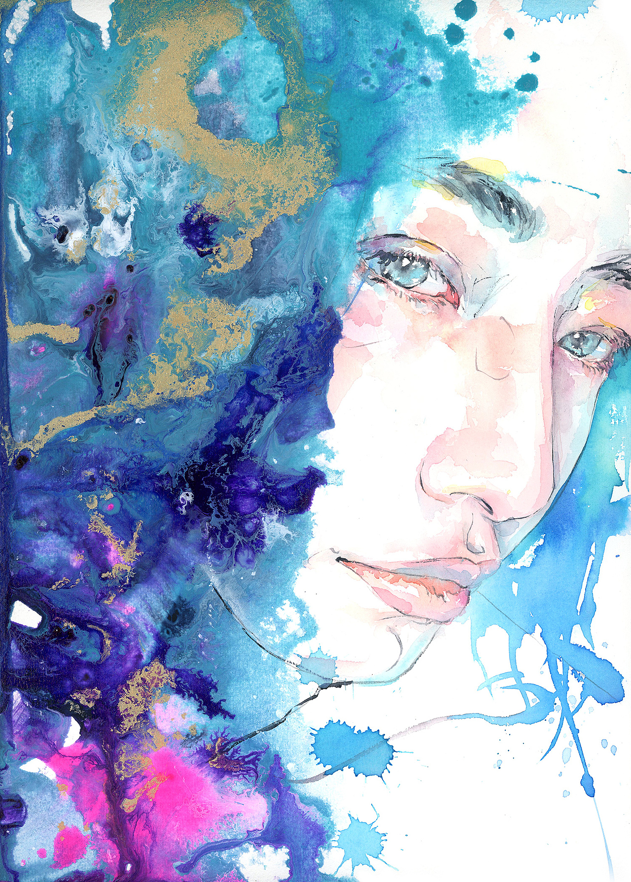 水彩手绘合集【超白大叔】（图ZMTQxMDc3MTQw） - 绘画 - 站酷设计师超白大叔原创素材 - 站酷ZCOOL