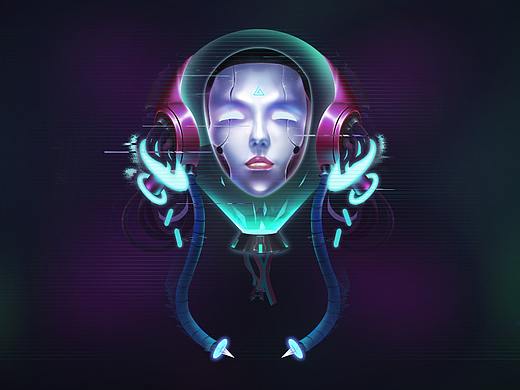 赛博朋克徽章（个人主页-ZNDIyMjE1MzI=） - 游戏UI - 站酷设计师郭二哥郭二哥原创素材 - 站酷ZCOOL