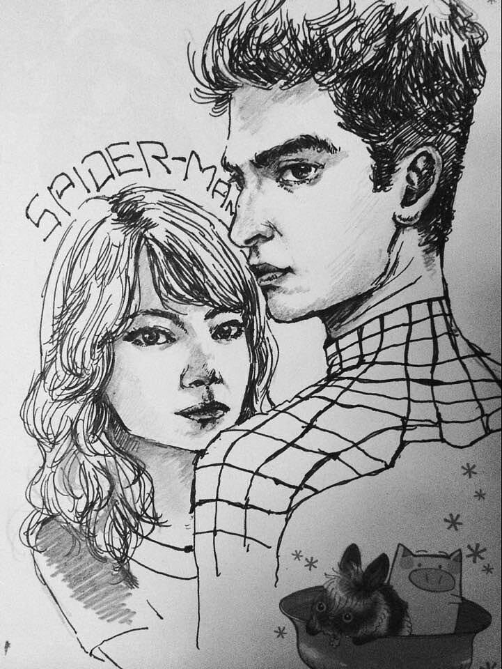 一些电影人物绘画一