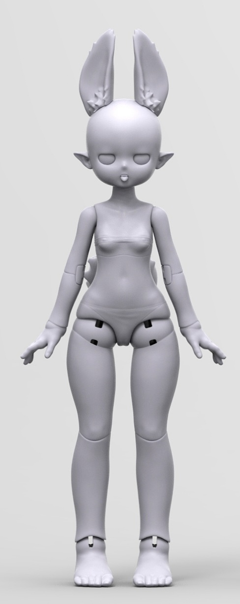 兔子吱吱bjd已实体化（图ZMjE4ODAxNjY0） - 人物/生物 - 站酷设计师炒饭啦啦原创素材 - 站酷ZCOOL