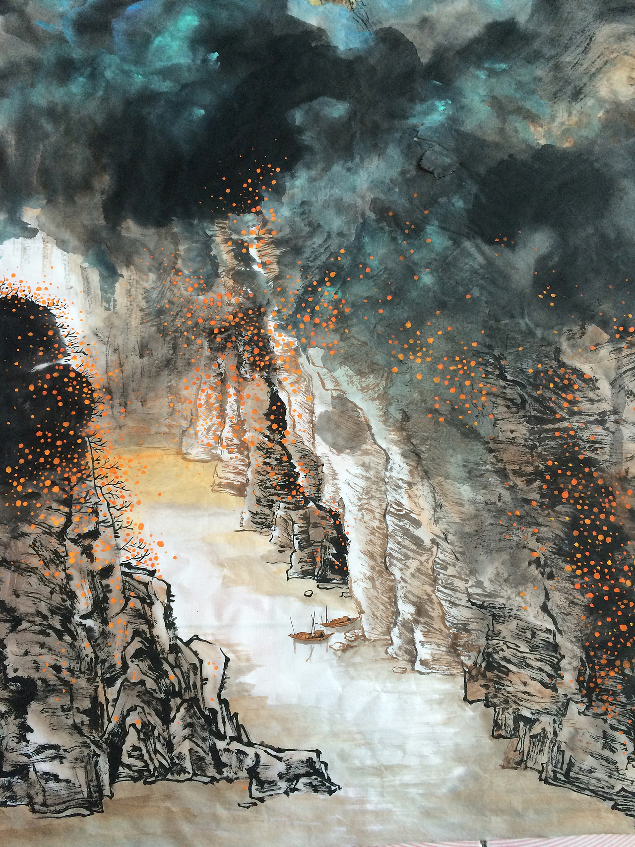 国画山水大写意