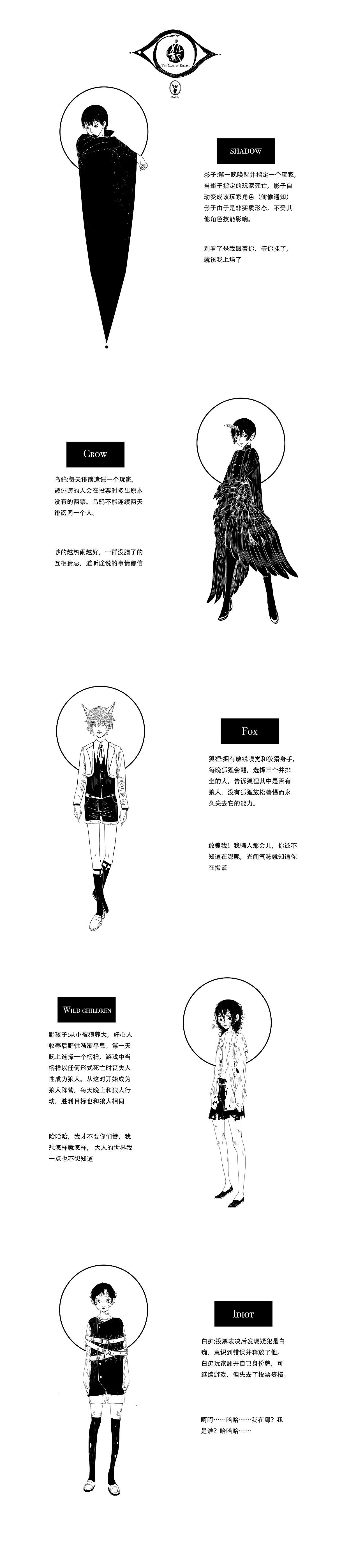 【魇人杀】游戏卡牌设计（图ZMTI3OTE3NDY4） - 游戏原画 - 站酷设计师画漫的kwhite原创素材 - 站酷ZCOOL