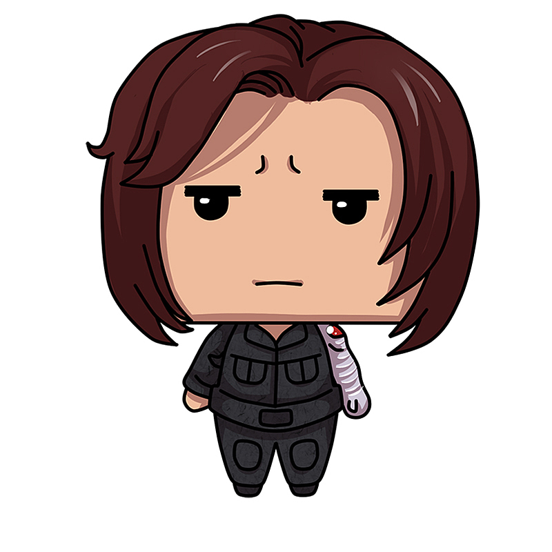 美国队长3：12位Q版漫威英雄（图ZNDg3NDM5NDQ=） - 单幅漫画 - 站酷设计师JessonWong原创素材 - 站酷ZCOOL