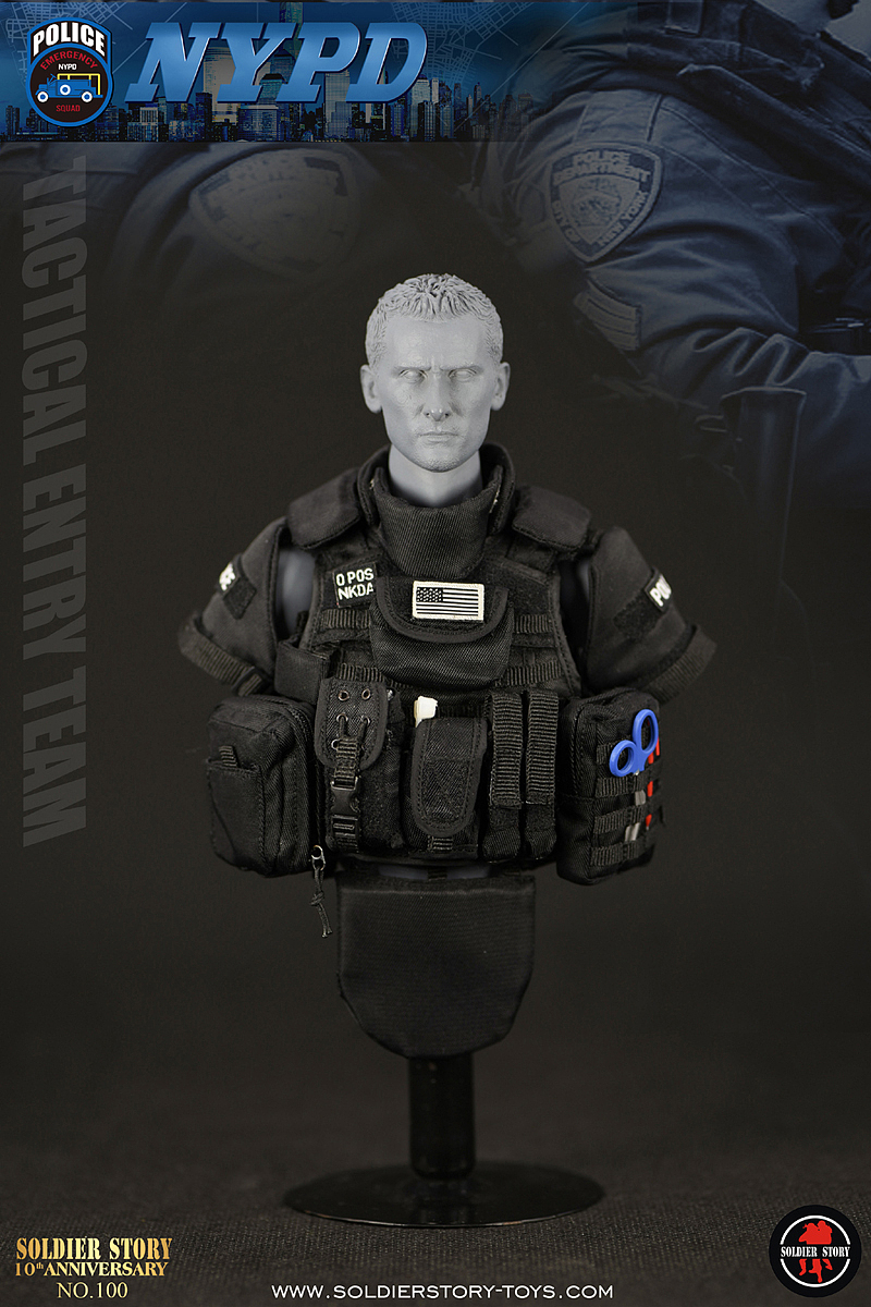 Soldier Story十周年纪念版，纽约特警（NYPD）（图ZMTEwOTk5NDgw） - 手办/模玩 - 站酷设计师SoldierStory原创素材 - 站酷ZCOOL