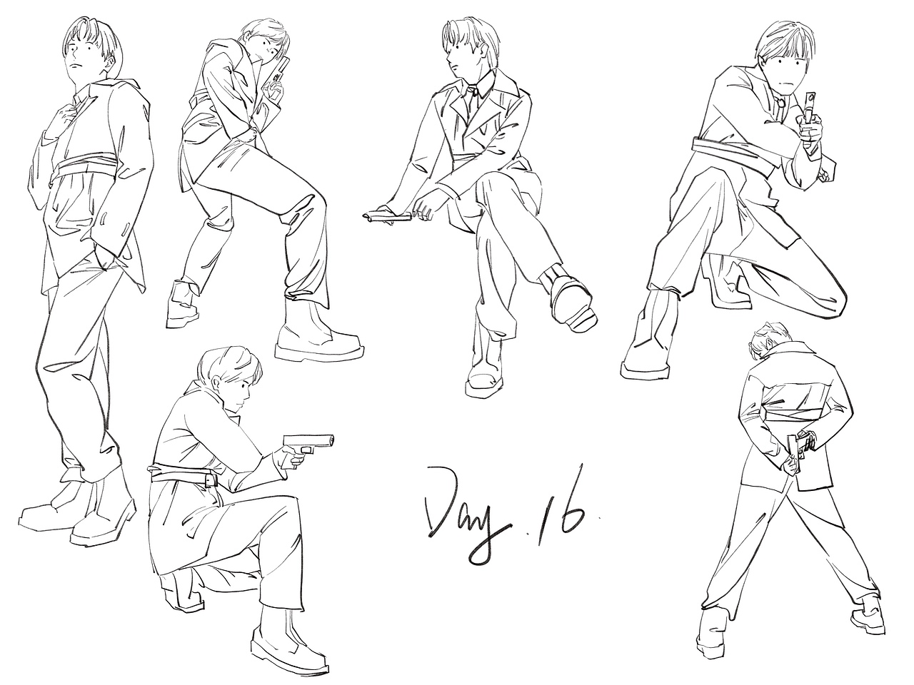 #速寫60天挑戰(zhàn)賽#Day16@速寫班長(zhǎng) ???（圖ZMjkyOTU2MjMy） - 創(chuàng)作習(xí)作 - 站酷設(shè)計(jì)師磕糖的七秒原創(chuàng)素材 - 站酷ZCOOL