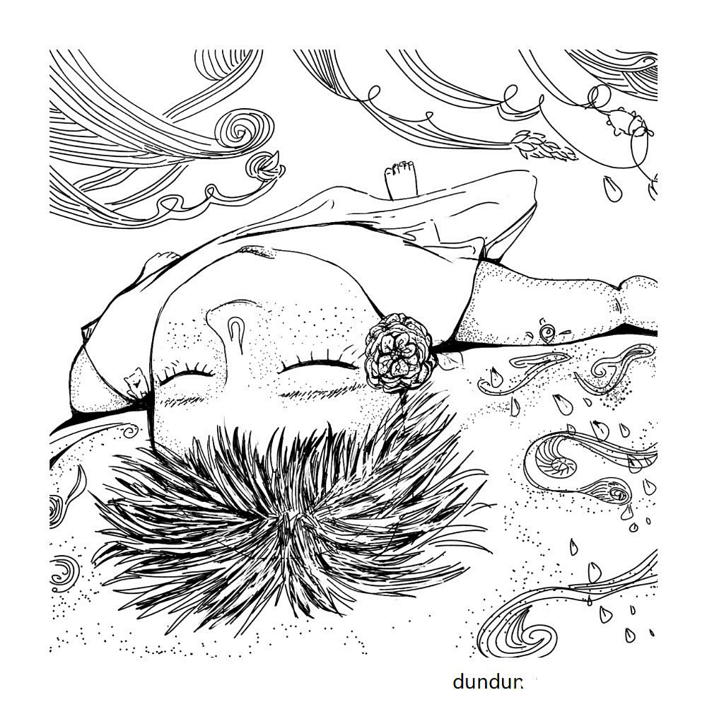 小公举日常系列小插画