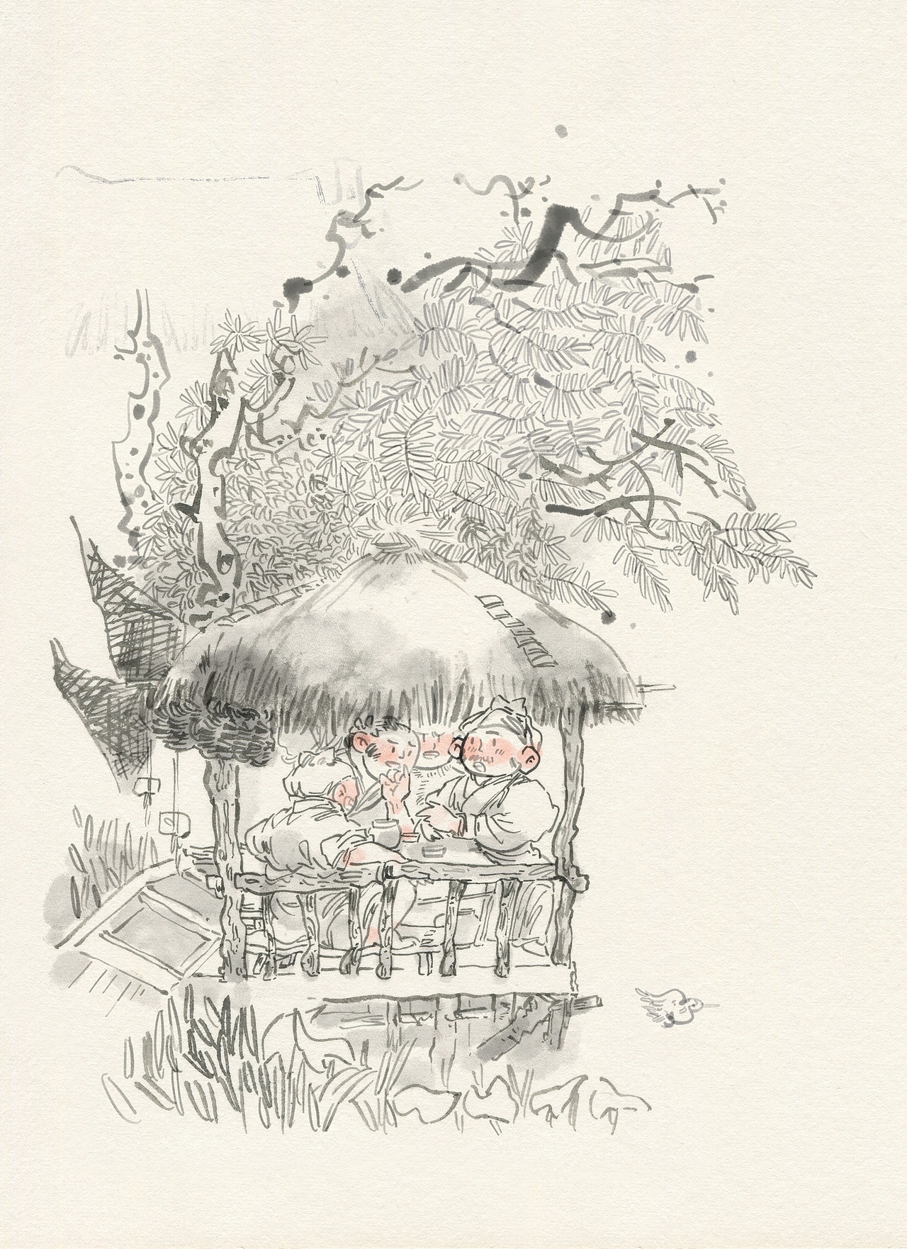 最近画的国风小稿（图ZMjg0ODQ3NTI0） - 单幅漫画 - 站酷设计师子木绘文艺创作工原创素材 - 站酷ZCOOL