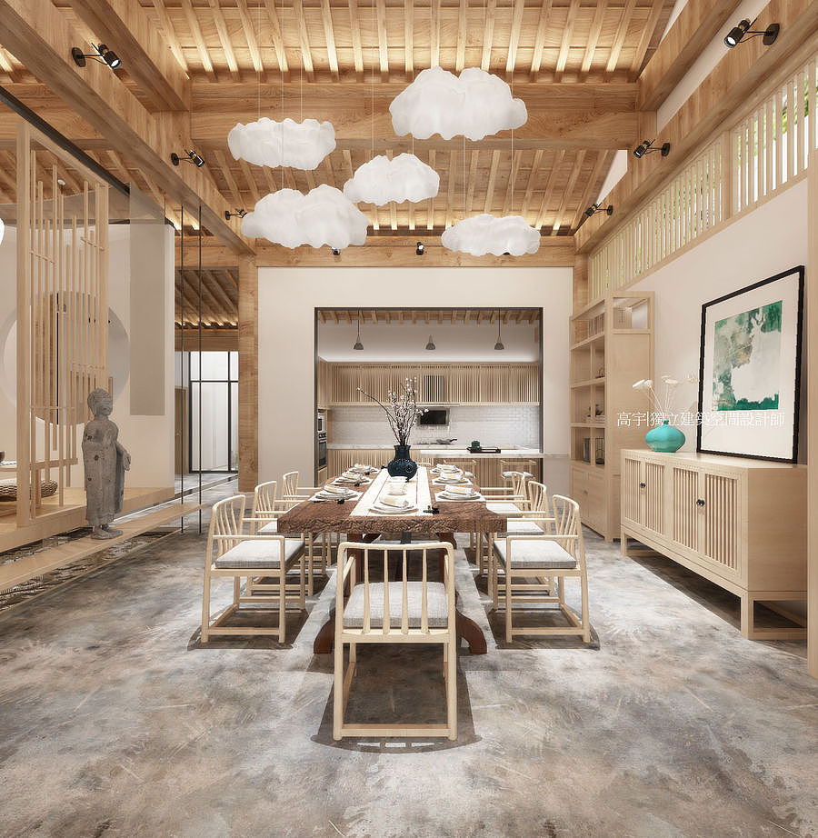 高宇| 《无味》中式禅宗美学|空间|家装设计|扮家家室内设计网_原创