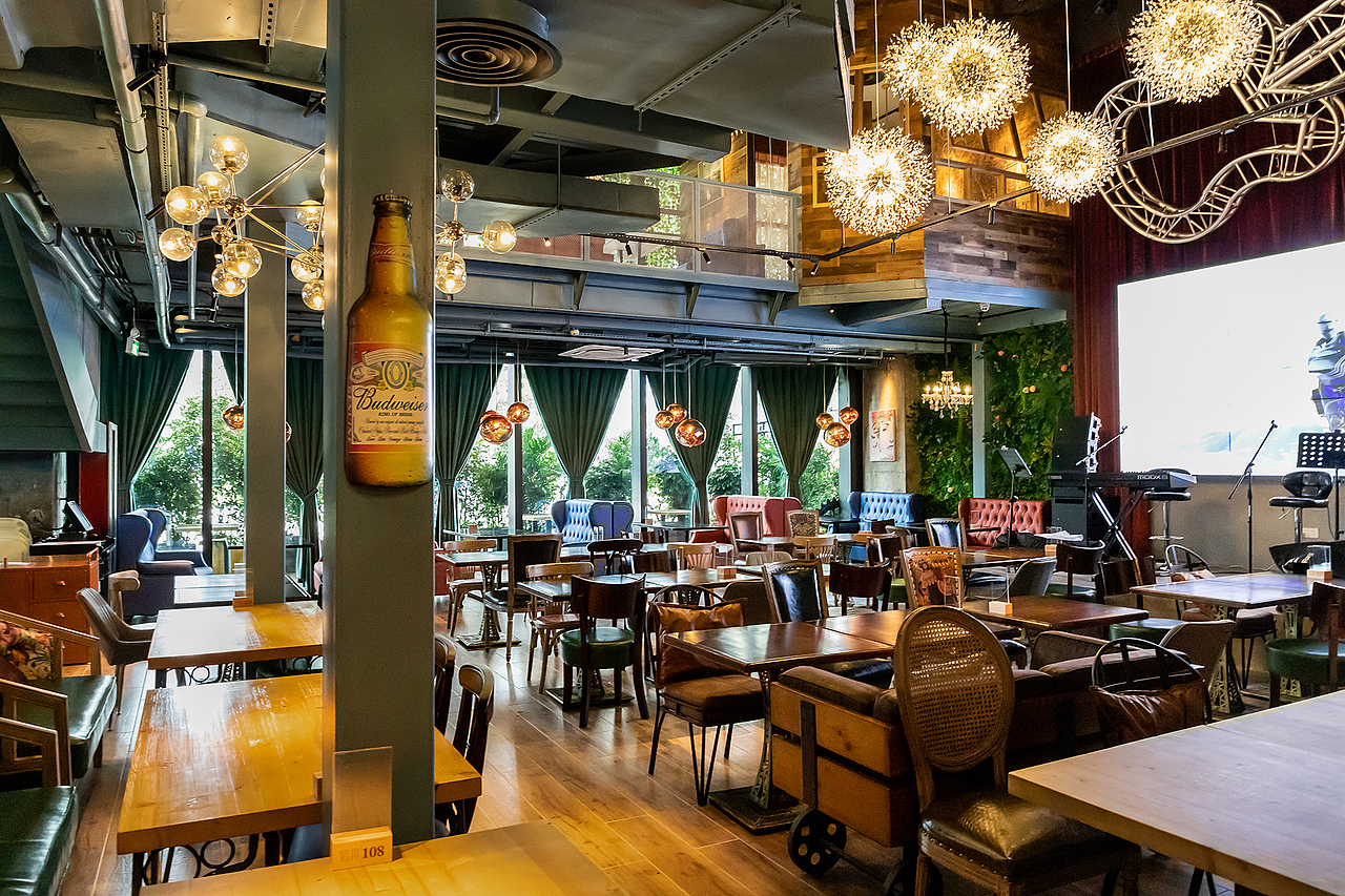 碧桃音乐餐吧（图ZMTYyMjQwOTY4） - 环境/建筑摄影 - 站酷设计师深圳商业空间摄影原创素材 - 站酷ZCOOL