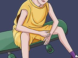 第一次平涂，還不太會處理光影細節(jié)