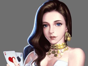 棋牌人物动画，素材来源网络，侵权删除
