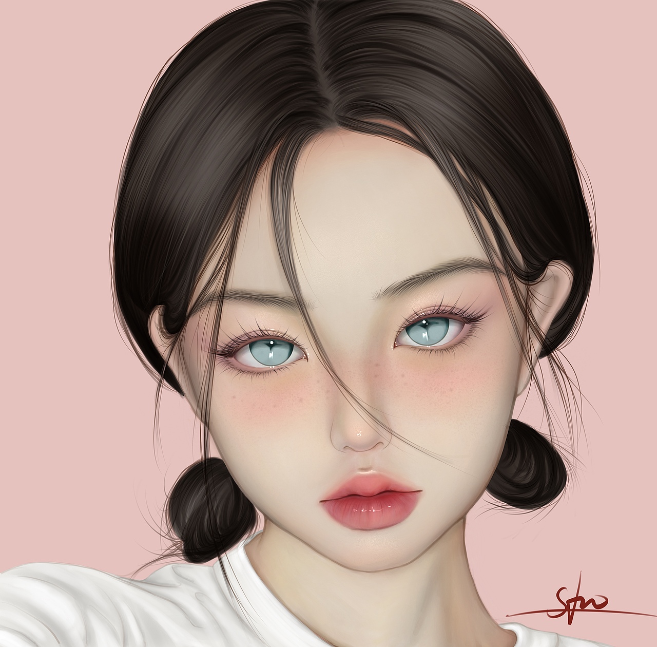 头像原创作品（图ZMzYxODIyNTU2） - 绘画 - 站酷设计师仙兔兔Cc原创素材 - 站酷ZCOOL