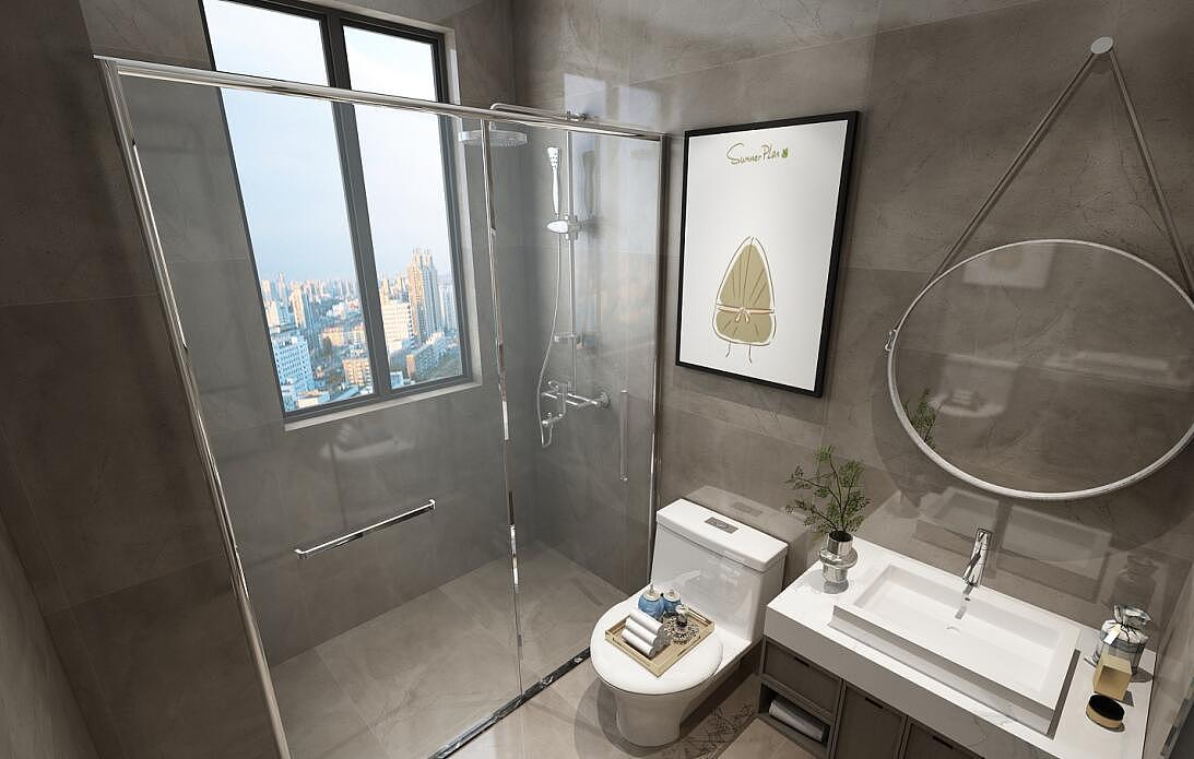 济宁融创滨江壹号139平装修效果图