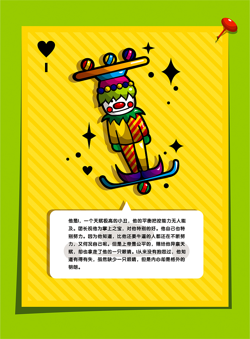 小丑26字母