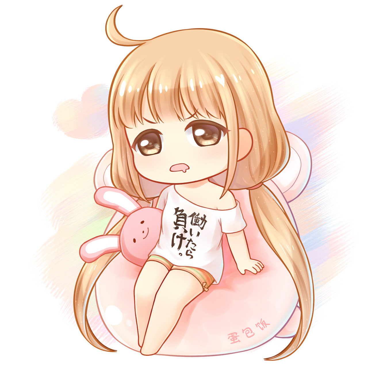 双叶杏q版 - 原创作品 - 站酷(zcool)