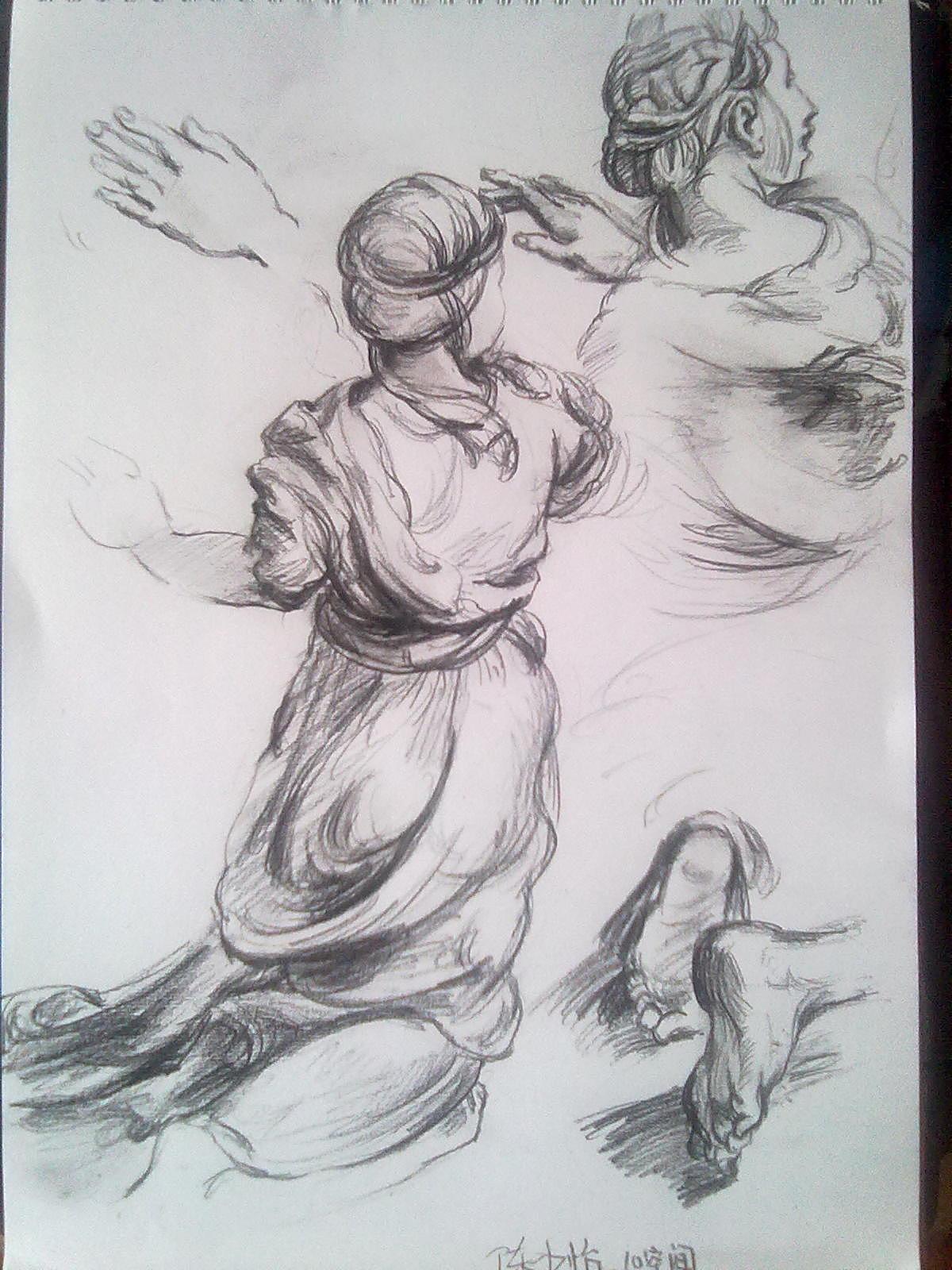 寫生（圖ZNjk0NzEzMTY=） - 藝術(shù)插畫 - 站酷設(shè)計(jì)師Paris_原創(chuàng)素材 - 站酷ZCOOL