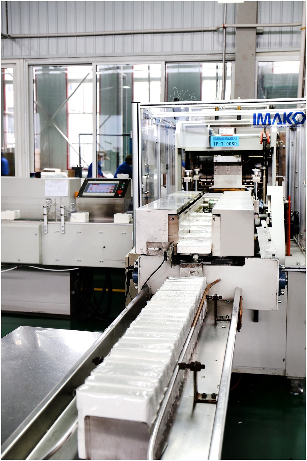 北斗-一片云纸巾厂房生产线拍摄