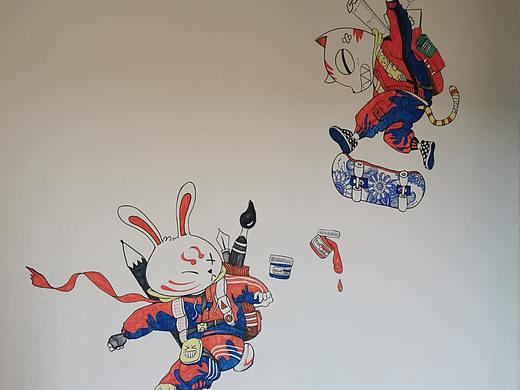 墙绘作品