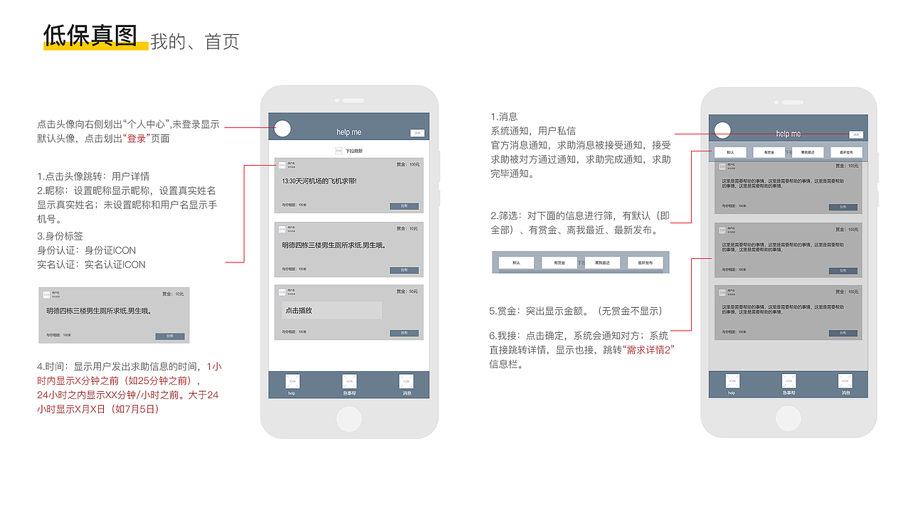 HELP ME交互设计作品集（图ZMTcxMzAzMDE2） - 交互/UE - 站酷设计师拾壹呀原创素材 - 站酷ZCOOL