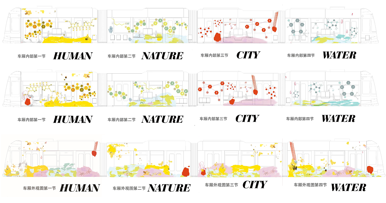 城市分子式时代美术馆有轨电车