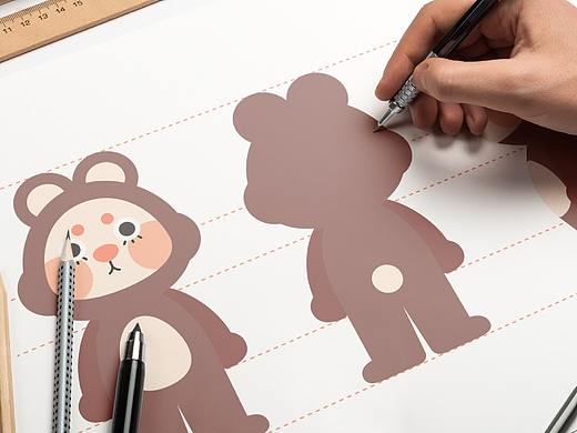 Brown Bear吉祥物IP