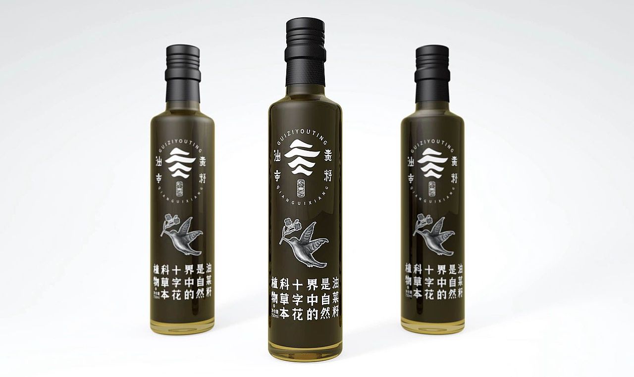 菜籽油产品包装设计（图ZMzI2NDAyNzQw） - 包装 - 站酷设计师思逸品牌创意设计原创素材 - 站酷ZCOOL