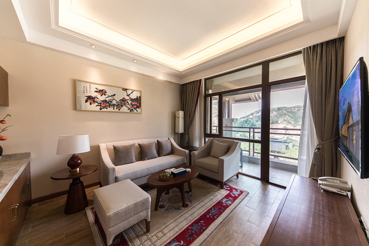 西柏坡李家庄客栈实景拍摄