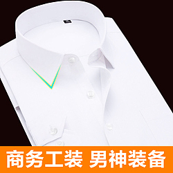 男装衬衫工装衬衫直通车推广图片