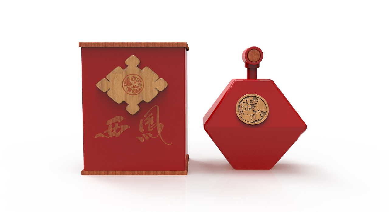 西凤酒中国传统产品设计