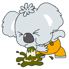 考拉家族萌贱QQ表情第一发（图ZMTg2ODkwMzI=） - 网络表情 - 站酷设计师大雄宝宝吧原创素材 - 站酷ZCOOL