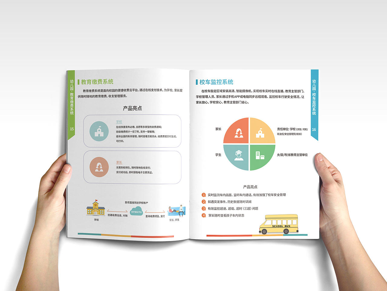 智慧校园教育画册