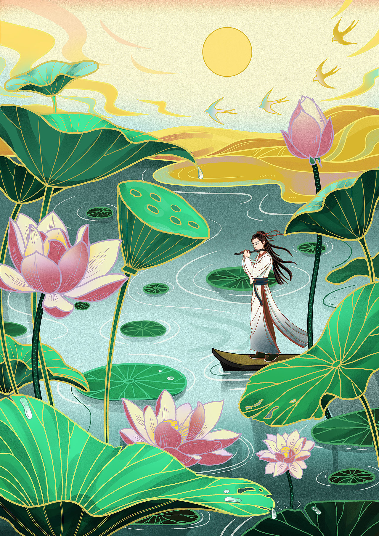 十二月份插画（图ZMjY3MTI3MzI0） - 商业插画 - 站酷设计师阿梓Tina原创素材 - 站酷ZCOOL