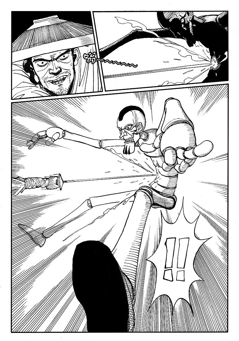 《客栈》第二章 刀客（图ZMjA0MzMxMjg=） - 短篇/格漫 - 站酷设计师Edwarde_Liu原创素材 - 站酷ZCOOL
