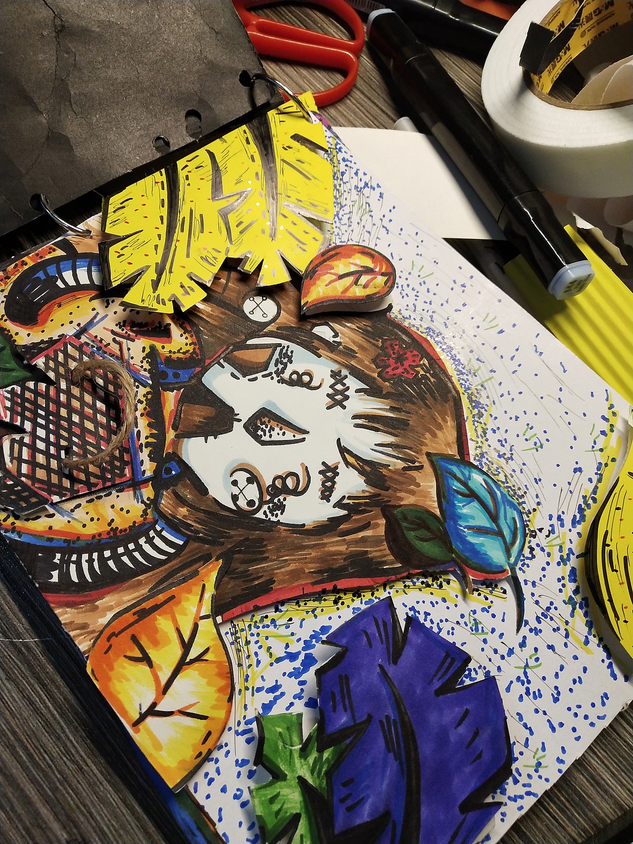 把心里的复杂画了出来,原创作品,不喜勿喷哈!