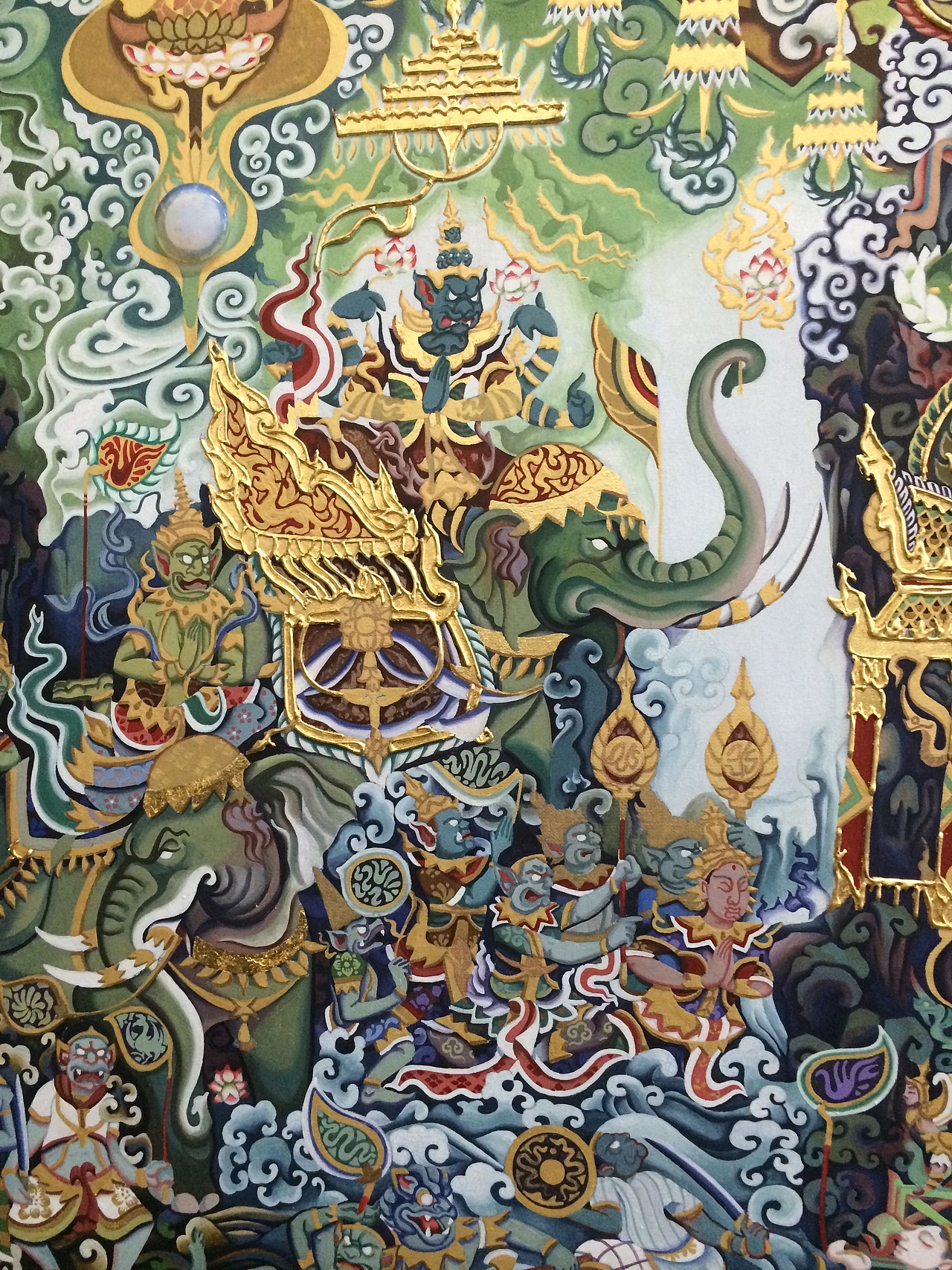 "佛陀本生"佛教故事壁画