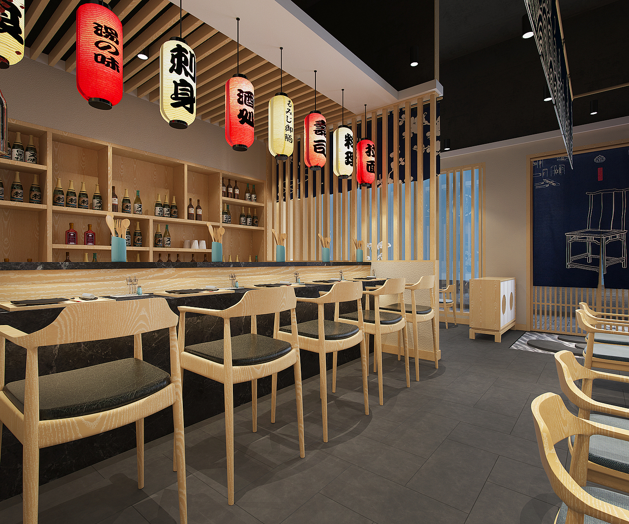 巳月日式料理（图ZMTY1MDA4MTIw） - 建筑/空间 - 站酷设计师lchmagsie原创素材 - 站酷ZCOOL