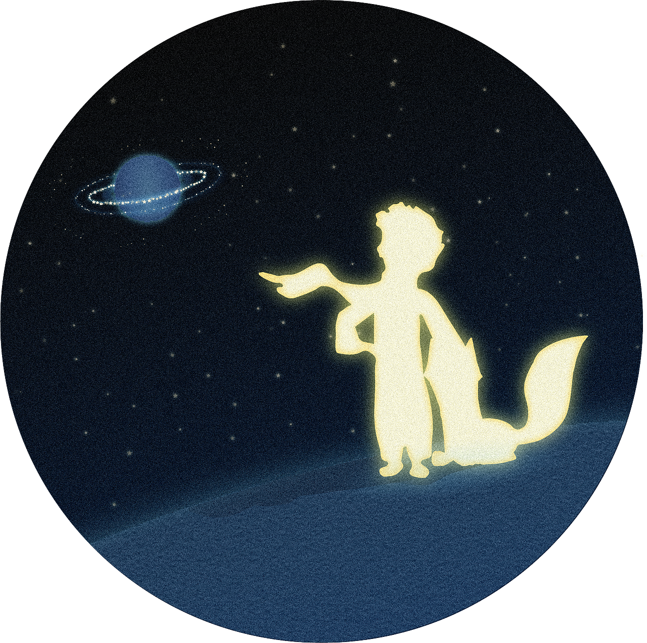 小王子星空系列 插画初体验