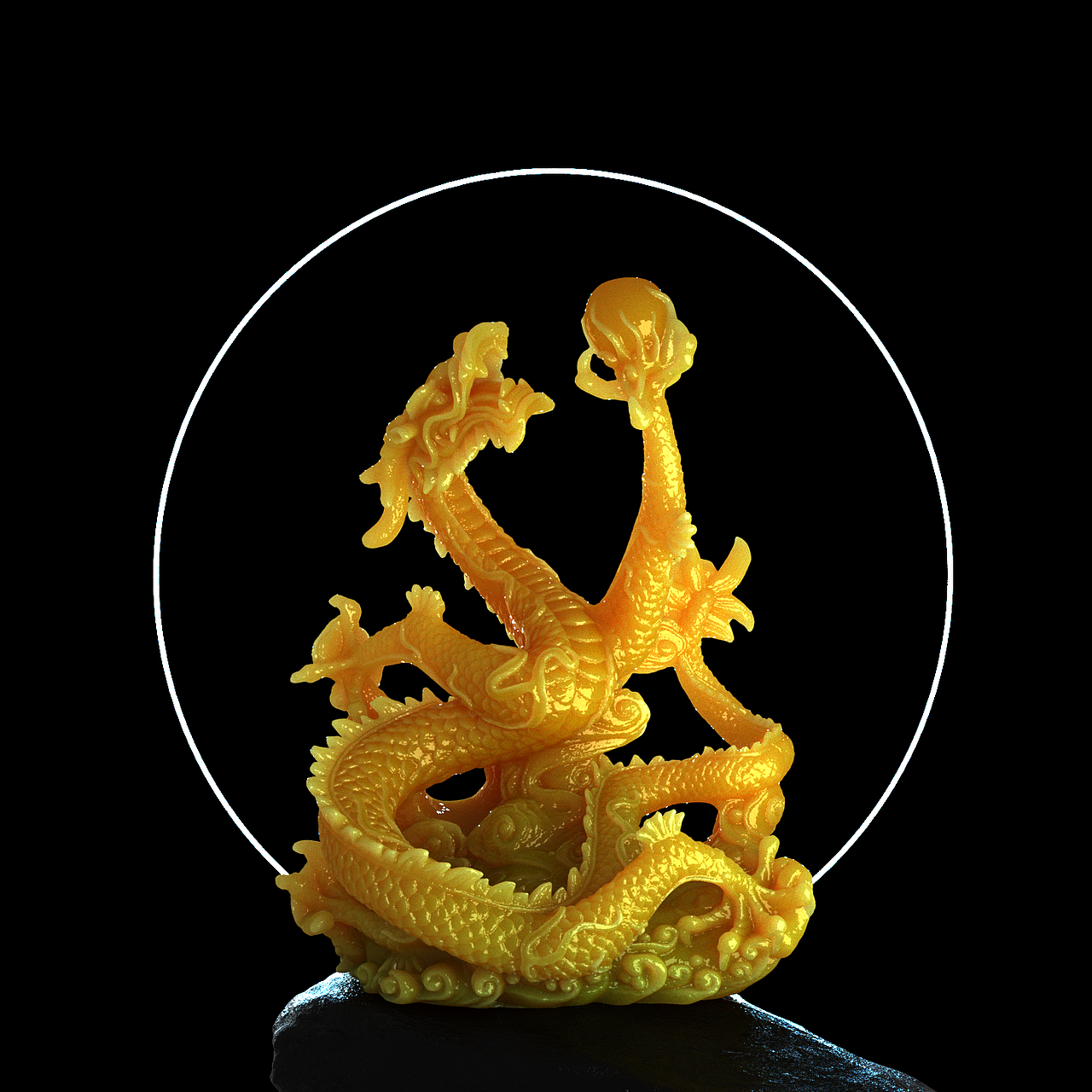 玉石3s材质渲染