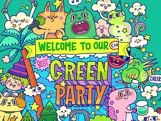 C&A品牌合作-Green Party!