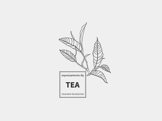 冷泡茶瓶子图案设计