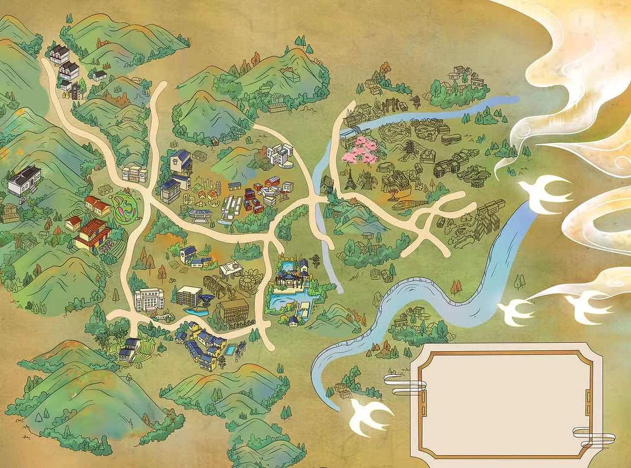 6举报24分享手绘地图手绘地图14手绘地图04:18:50等3人发布古风神话